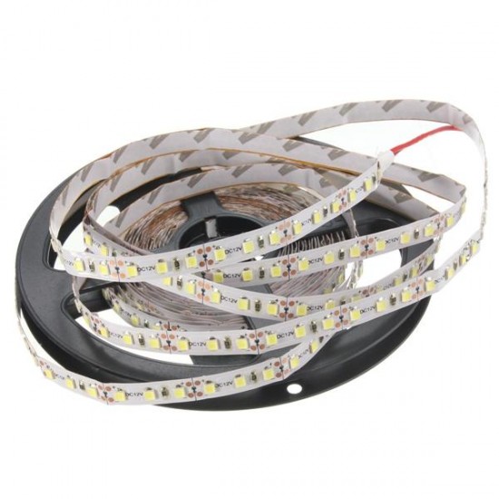 5M 48W DC12V 600 SMD 2835 Non-Waterproof White/Warm White Tape LED Flexible Strip light