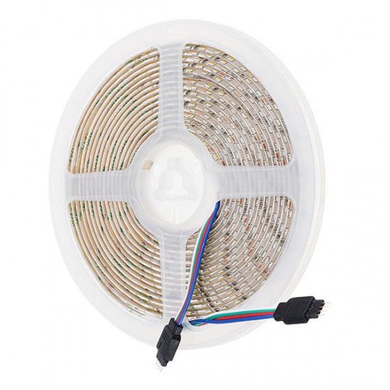 5M 4Pins Waterproof SMD2835 Double Color Warm White and Pure White LED Strip Light DC12V 5M 4Pins Waterproof SMD2835 Double Color Warm White and Pure White LED Strip Light DC12V