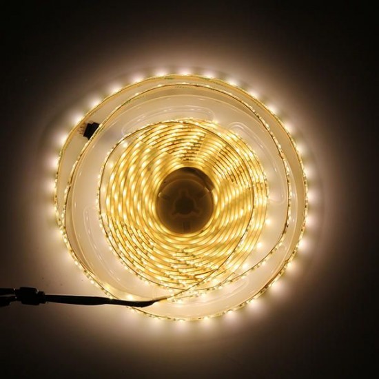 5M 4Pins Waterproof SMD2835 Double Color Warm White and Pure White LED Strip Light DC12V 5M 4Pins Waterproof SMD2835 Double Color Warm White and Pure White LED Strip Light DC12V