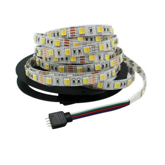 5M 5050 SMD Double Color Temperature Adjustable White Warm White Non-waterproof LED Flexible Strip Light DC12V 5M 5050 SMD Double Color Temperature Adjustable White Warm White Non-waterproof LED Flexible Strip Light DC12V