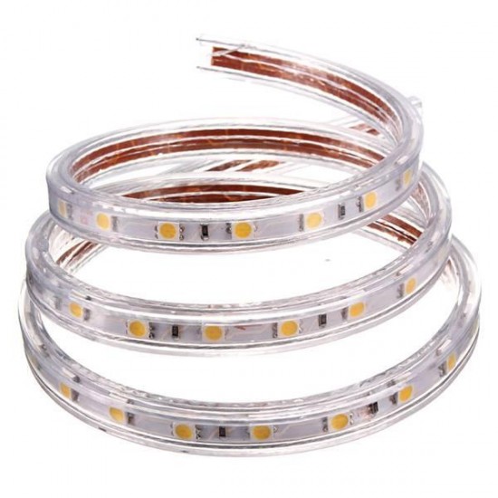 5M 5050 Waterproof IP67 Flexible Led Strip Light For XMAS Home Decor 110V