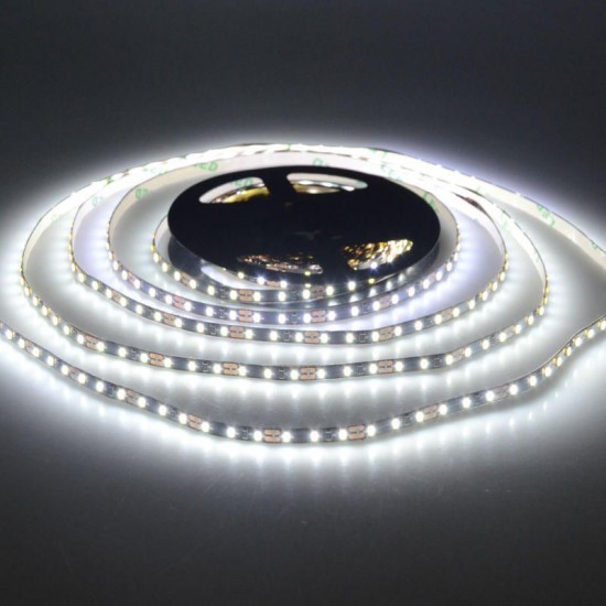 5M 5MM Width 60W SMD3014 Not-waterproof Pure White Warm White LED Strip Light DC12V