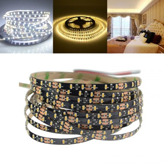 5M 5MM Width 60W SMD3014 Not-waterproof Pure White Warm White LED Strip Light DC12V