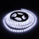 5M 60W 5050 SMD Waterproof 300LEDs Strip Light Pure White Warm White for Home Decor DC24V
