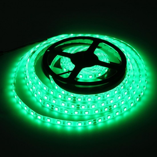 5M 72W 24V Super Bright 5050 Waterproof 300LEDs Flexible Strip Tape Light