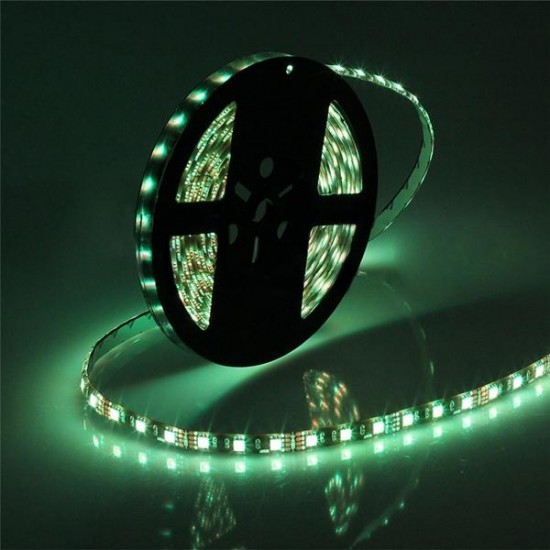 5M 72W Black PCB SMD 5050 Non-Waterproof RGB 300 LED Strip Light Lamp For Decor Lighting DC 12V 5M 72W Black PCB SMD 5050 Non-Waterproof RGB 300 LED Strip Light Lamp For Decor Lighting DC 12V