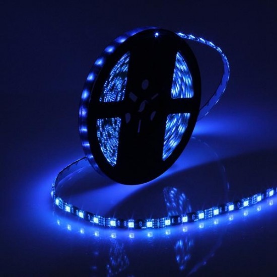 5M 72W Black PCB SMD 5050 Waterproof IP65 RGB 300 LED Strip Light Lamp For Decor Lighting DC 12V 5M 72W Black PCB SMD 5050 Waterproof IP65 RGB 300 LED Strip Light Lamp For Decor Lighting DC 12V