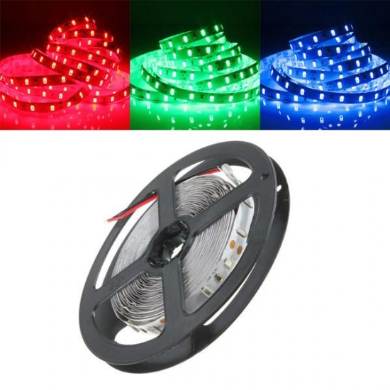 5M 90W DC 12V 300 SMD 5630 Non-Waterproof Red/Green/Blue LED Strip Flexible Light