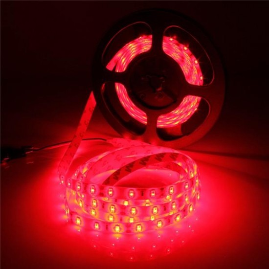 5M 90W DC 12V 300 SMD 5630 Waterproof Red/Green/Blue LED Strip Flexible Tape Light