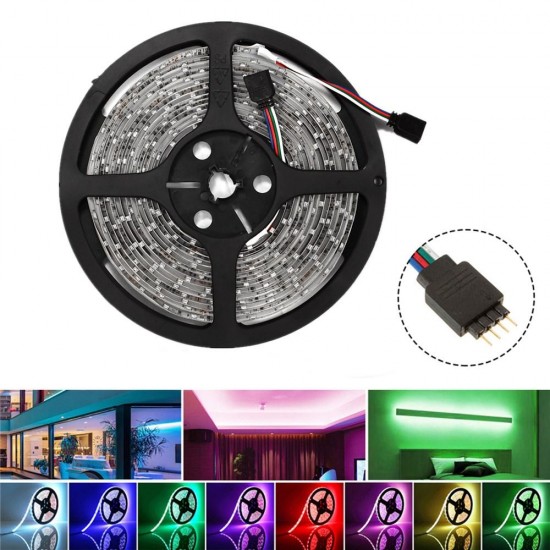 5M DC12V Non-waterproof Warm White Pure White RGB 3528 SMD Flexiable LED Strip Light for Indoor Home Decor 5M DC12V Non-waterproof Warm White Pure White RGB 3528 SMD Flexiable LED Strip Light for Indoor Home Decor