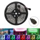 5M DC12V Non-waterproof Warm White Pure White RGB 3528 SMD Flexiable LED Strip Light for Indoor Home Decor