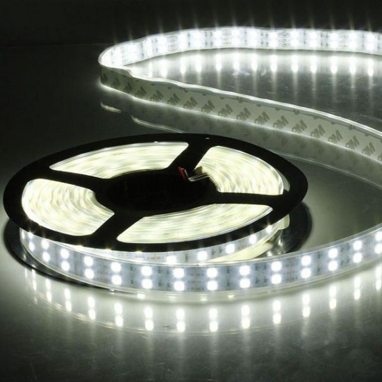 5M Double Row SMD 5050 600Leds LED Strip Light Waterproof 12V