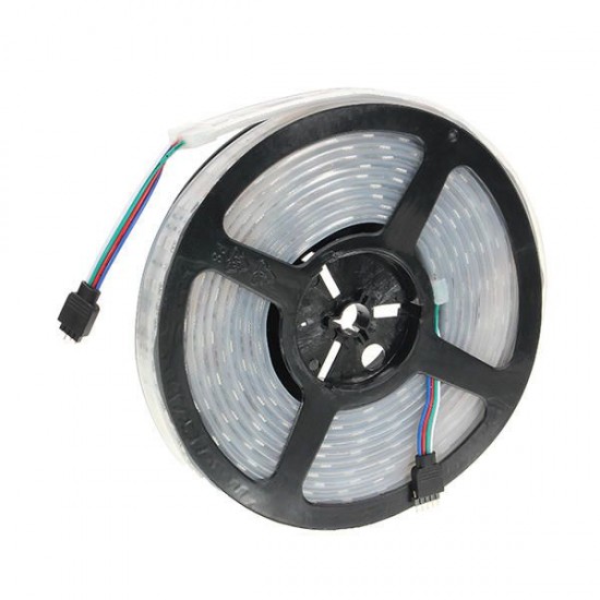 5M RGB SMD5050 Waterproof 600 LED Double Row Tube Flexible Strip Light Rope Lamp DC12V 5M RGB SMD5050 Waterproof 600 LED Double Row Tube Flexible Strip Light Rope Lamp DC12V