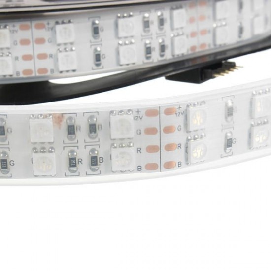 5M RGB SMD5050 Waterproof 600 LED Double Row Tube Flexible Strip Light Rope Lamp DC12V 5M RGB SMD5050 Waterproof 600 LED Double Row Tube Flexible Strip Light Rope Lamp DC12V