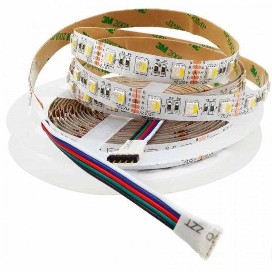 5M RGBW RGBWW 4 In 1 SMD5050 300LEDs Strip Light Non-waterproof Indoor Use DC12V 5M RGBW RGBWW 4 In 1 SMD5050 300LEDs Strip Light Non-waterproof Indoor Use DC12V