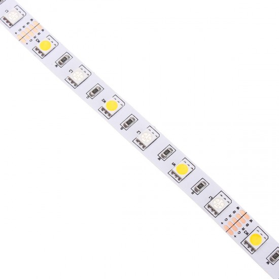 5M RGBW RGBWW SMD 5050 Non-Waterproof LED Flexible Strip Light for Christmas Decor DC12V