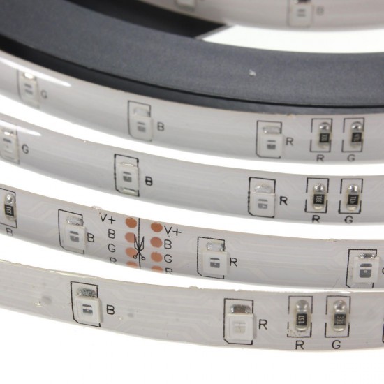 5M SMD2835 Waterproof 300 LED RGB Flexible Strip Light + Mini 24 Keys IR Remote Controller DC12V 5M SMD2835 Waterproof 300 LED RGB Flexible Strip Light + Mini 24 Keys IR Remote Controller DC12V