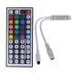 5M SMD3528 Non-waterproof RGB 300 LED Strip Light Flexible String Lamp + 44 Keys Controller DC12V