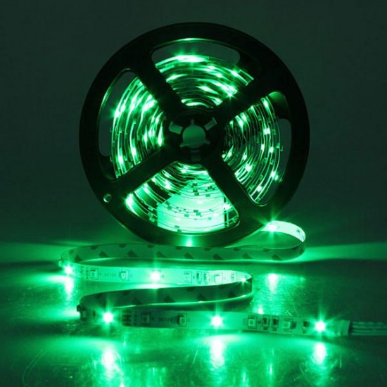 5M SMD3528 Non-waterproof RGB 300 LED Strip Light Flexible String Lamp + 44 Keys Controller DC12V 5M SMD3528 Non-waterproof RGB 300 LED Strip Light Flexible String Lamp + 44 Keys Controller DC12V