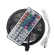 5M SMD3528 Non-waterproof RGB 300 LED Strip Light Flexible String Lamp + 44 Keys Controller DC12V 5M SMD3528 Non-waterproof RGB 300 LED Strip Light Flexible String Lamp + 44 Keys Controller DC12V