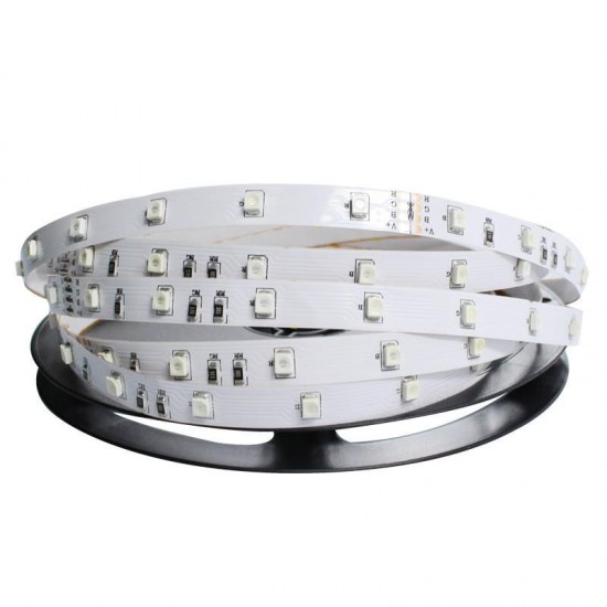 5M SMD3528 Non-waterproof RGB 300 LED Strip Light Flexible String Lamp + 44 Keys Controller DC12V 5M SMD3528 Non-waterproof RGB 300 LED Strip Light Flexible String Lamp + 44 Keys Controller DC12V