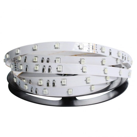 5M SMD3528 Non-waterproof RGB 300 LED Strip Light Flexible String Lamp + 44 Keys Controller DC12V