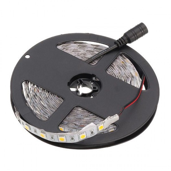 5M SMD5050 300LEDs Flexible Strip Tape Light Non-Waterproof with DC Connector DC24V 5M SMD5050 300LEDs Flexible Strip Tape Light Non-Waterproof with DC Connector DC24V