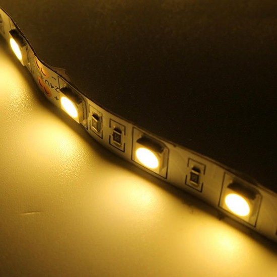 5M SMD5050 300LEDs Flexible Strip Tape Light Non-Waterproof with DC Connector DC24V