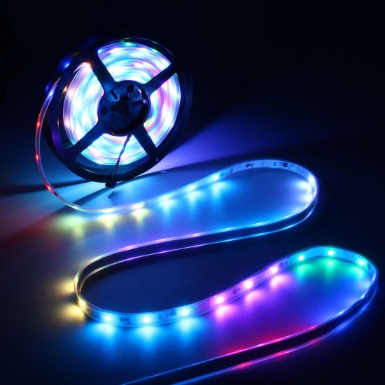 5M SMD5050 RGB Dream Color 1903 Waterproof IP67 LED Flexible Strip Light Lamp DC12V 5M SMD5050 RGB Dream Color 1903 Waterproof IP67 LED Flexible Strip Light Lamp DC12V