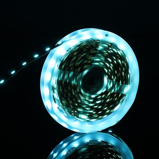 5M SMD5050 Wave Length 480nm Ice Blue Non-waterproof 300 LED Strip Light for Car Home Decor DC12V 5M SMD5050 Wave Length 480nm Ice Blue Non-waterproof 300 LED Strip Light for Car Home Decor DC12V