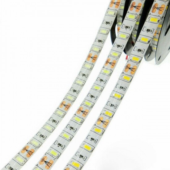 5M Waterproof White/Warm White SMD 5730 300 LED Flexible Strip Tape Light DC12V