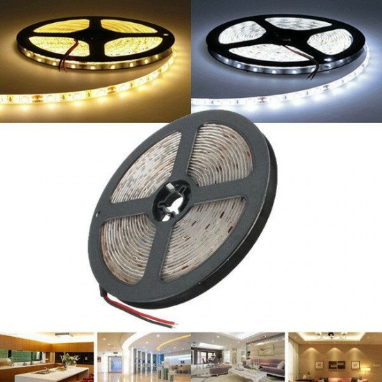 5M Waterproof White/Warm White SMD 5730 300 LED Flexible Strip Tape Light DC12V 5M Waterproof White/Warm White SMD 5730 300 LED Flexible Strip Tape Light DC12V