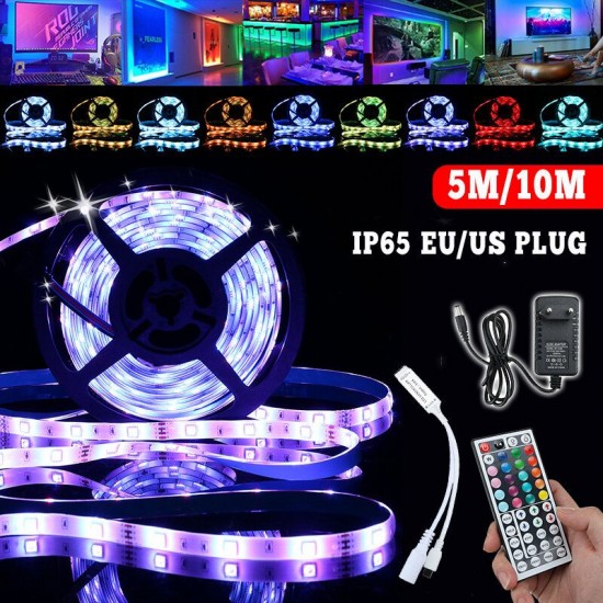 5M/10M Waterproof String Light 5V USB Tape Strip Lamp RGB 20 Colors + IR Remote 5M/10M Waterproof String Light 5V USB Tape Strip Lamp RGB 20 Colors + IR Remote