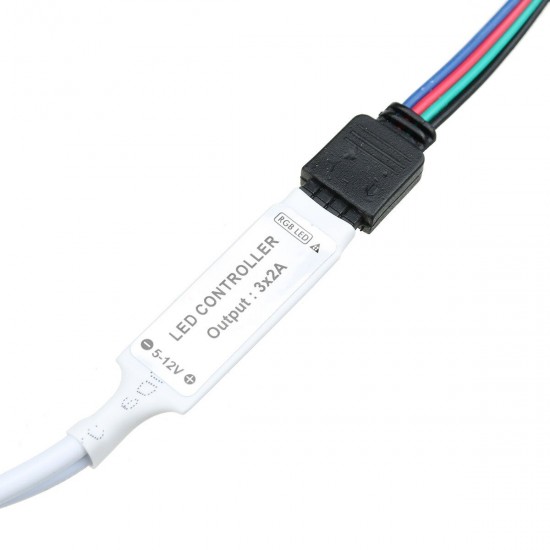 5M/10M Waterproof String Light 5V USB Tape Strip Lamp RGB 20 Colors + IR Remote
