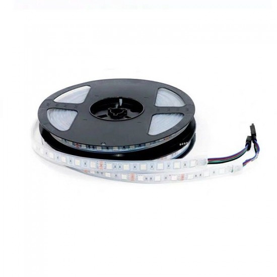 5m 5050 RGB 30LED 12V Light strip 5050 RGB Soft Light Double Panel Blue Glue Waterproof