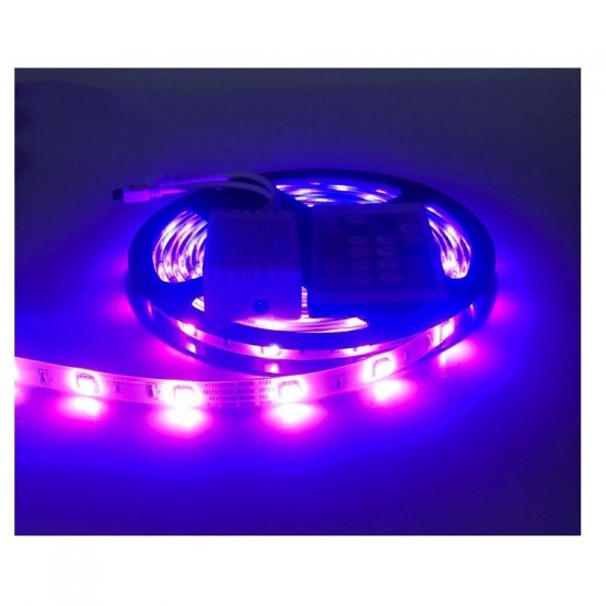 5m 5050 RGB 30LED 12V Light strip 5050 RGB Soft Light Double Panel Blue Glue Waterproof