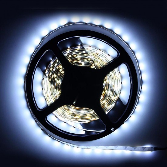 5pc 5M Non-Waterproof Cool White 3528 SMD 300 LED Strip Light DC12V for DIY Indoor Home Car 5pc 5M Non-Waterproof Cool White 3528 SMD 300 LED Strip Light DC12V for DIY Indoor Home Car