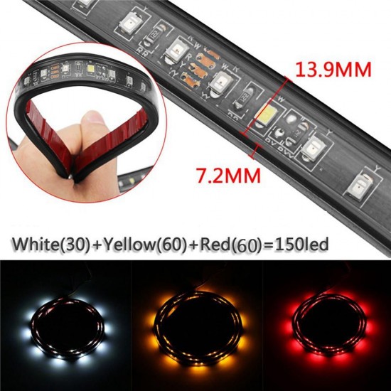 60 Inch Tailgate Bar Pickup Taillight Turn Signal Car LED Strip Light Reverse Brake Lamp DC9-24V 60 Inch Tailgate Bar Pickup Taillight Turn Signal Car LED Strip Light Reverse Brake Lamp DC9-24V
