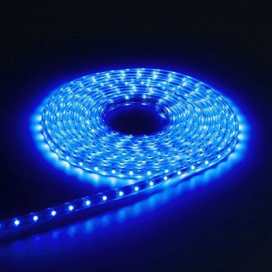 6M 21W Waterproof IP67 SMD 3528 360 LED Strip Rope Light Christmas Party Outdoor AC 220V