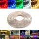 6M 21W Waterproof IP67 SMD 3528 360 LED Strip Rope Light Christmas Party Outdoor AC 220V