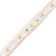 6M 21W Waterproof IP67 SMD 3528 360 LED Strip Rope Light Christmas Party Outdoor AC 220V