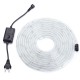 6M Warm White White Colorful 96LEDs Rope Strip Light for Christmas Party Outdoor Decor AC220V