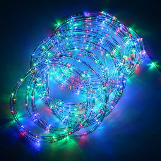 6M Warm White White Colorful 96LEDs Rope Strip Light for Christmas Party Outdoor Decor AC220V