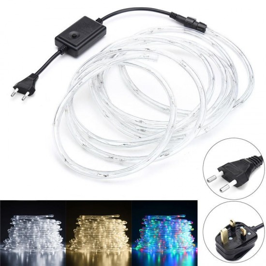 6M Warm White White Colorful 96LEDs Rope Strip Light for Christmas Party Outdoor Decor AC220V
