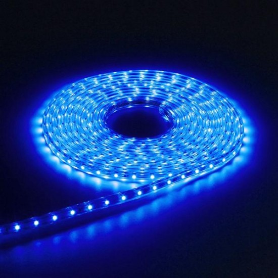 7M 24.5W Waterproof IP67 SMD 3528 420 LED Strip Rope Light Christmas Party Outdoor AC 220V