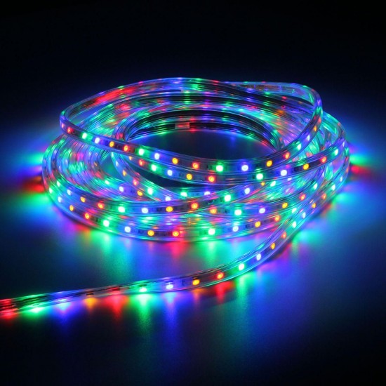 8M 5050 LED SMD Outdoor Waterproof Flexible Tape Rope Strip Light Xmas 220V