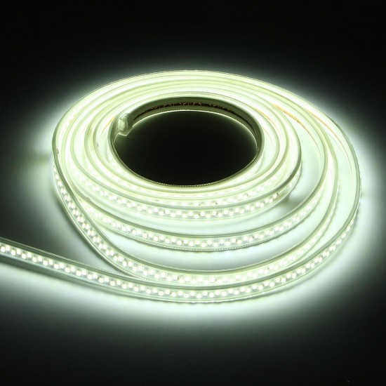 AC220V 5M Waterproof SMD5730 5630 Dimmable LED Strip Rope Light EU Plug for Home Decoration AC220V 5M Waterproof SMD5730 5630 Dimmable LED Strip Rope Light EU Plug for Home Decoration