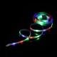 Basketball Hoop Sensor-Activated RGB 45 LED Solar Strip Light 8 Flash Modes Lamp