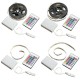 Battery Powered RGB Non-Waterproof LED Flexible Tape Rope Strip Light Kit + IR Remote DC5V Battery Powered RGB Non-Waterproof LED Flexible Tape Rope Strip Light Kit + IR Remote DC5V