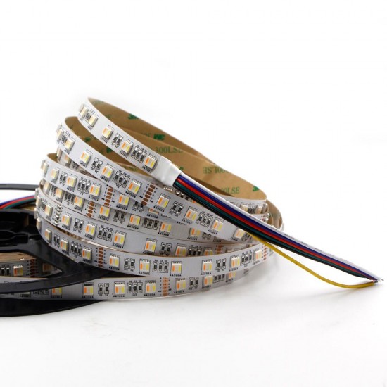 DC12V 5IN1 RGB+CCT LED Strip Light 5050 Flexible Tape Non-waterproof Indoor Lamp Home Decor DC12V 5IN1 RGB+CCT LED Strip Light 5050 Flexible Tape Non-waterproof Indoor Lamp Home Decor